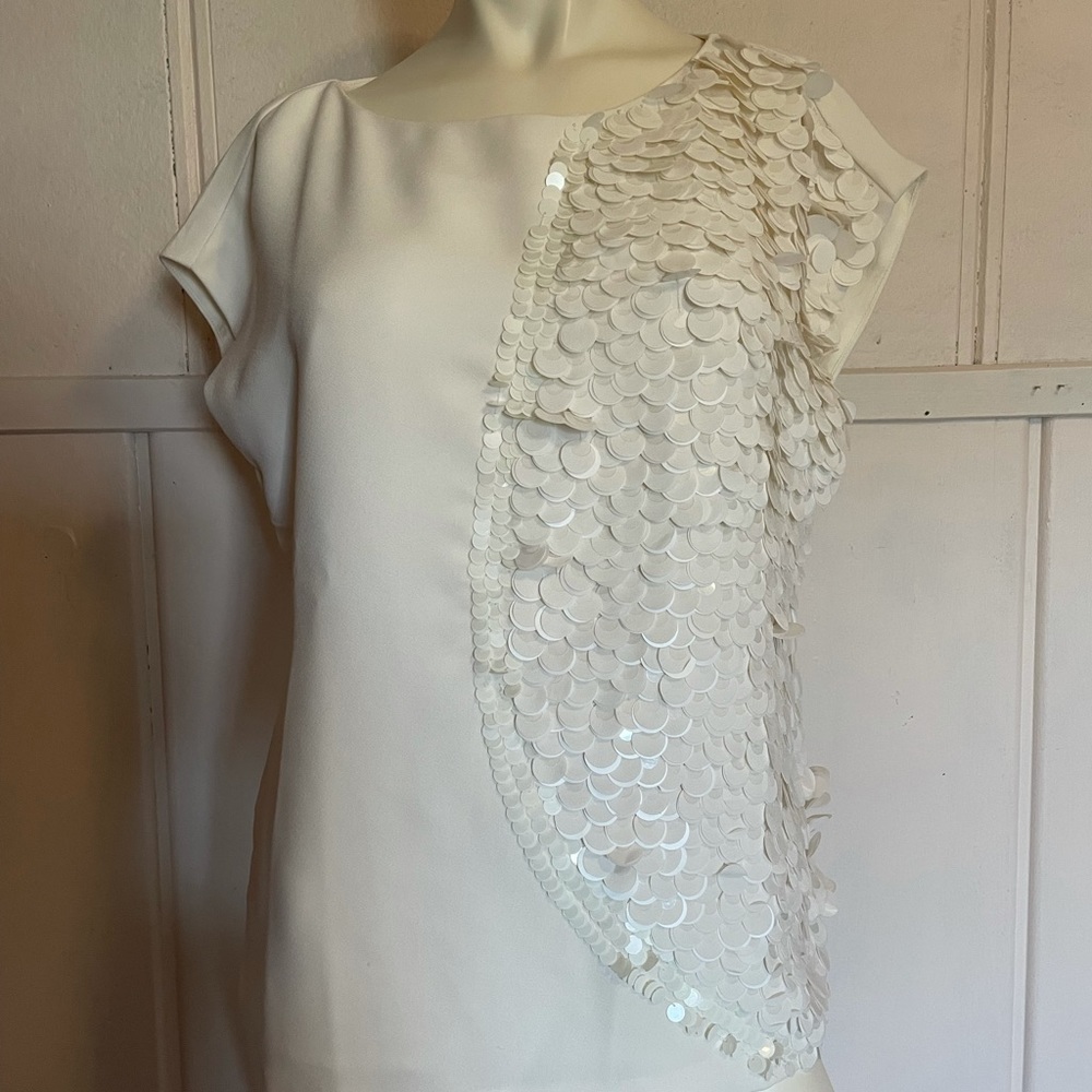 Banana Republic heritage limited edition top with pailletes. XS new with tags.